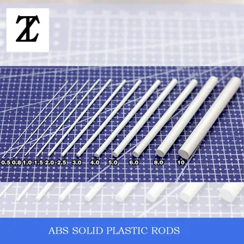 For Model Gør Værktøjer ABS Solid Plast Stænger Transformation Hjælpematerialer Stænger(10CM) 1959