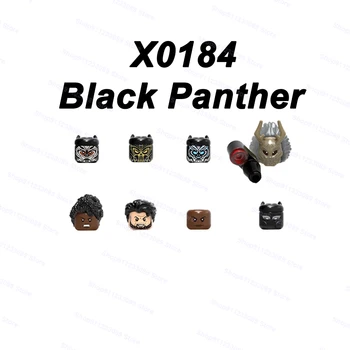 X0184 8stk/set Black Panther-serien Samle byggesten Mursten Superhelt Model Tal Legetøj, som Børn Gaver 230