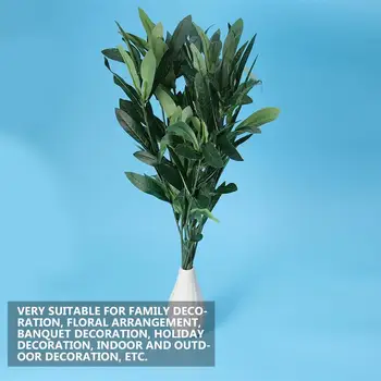 1Pc Simulering af Oliven-Blade Dekoration Falske Plante, Blomst Arrangement Forsyninger 3327