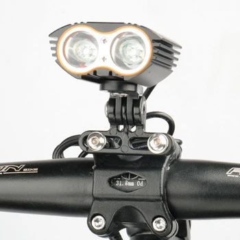 Cykel Holder Adapter Aluminium Sport Kamera Lys Lampe Rack Digitale Kameraer Adapter Cykel Holder Til Cykelstyr 3563