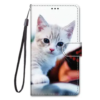 Flip Læder taske til Redmi 6 7 6A 7A 5 3 3 4A 4X Xiaomi Redmi GÅ 5 Plus 6 Pro Dejlige Søde Stil Dække Tegnebog, Mobiltelefon Sag Capa 487