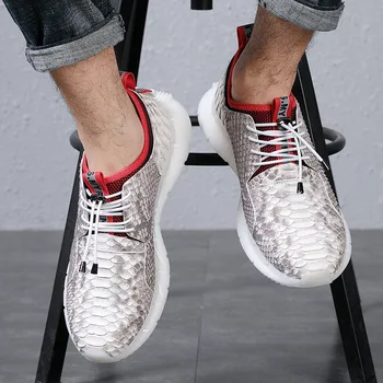 2020 brand designer mænds fritids sko Python hud fashion sport sko 5914