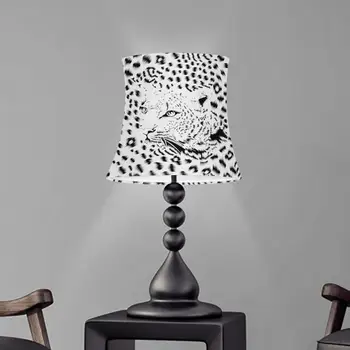 Kunst, Indretning Lampeskærme til bordlampe Blomster Leopard Design Lysekrone væglampe Skygge Moderne Lys Dækker 11712