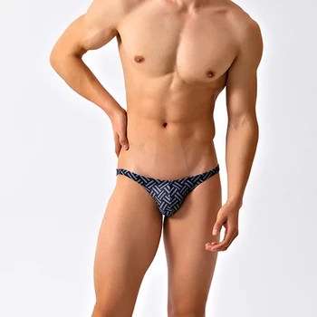 M69 Sort sexet stram lav talje badetøj 2021 mænd bikini badetøj hot gay sunga swimming pool party svømme trusser, badetøj 124409