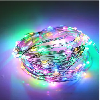 5/10/20 Meter LED String Lys Kobber Ledning LED Strip USB-Drevet Fjernbetjening Udendørs Eventyr Garland Nye År Jul Indretning 13271