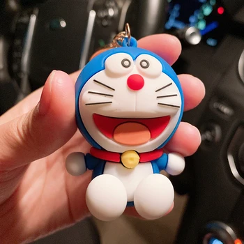 Ny Tegnefilm Doraemon Nøgleringe Kreative Animationsfilm Kat Doraemon Nøgle Kæde Vedhæng Til Børn Taske Nøglering Gaver Elskere Taske Vedhæng 138620