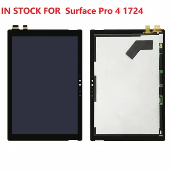 Til Microsoft Surface Pro 4 1724 LCD-Skærm Touch screen Glas Digitizer Assembly tablet pc 143039
