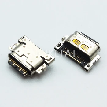 10-50stk Mikro-USB-5Pin Jack-Stik stik Data opladning port hale stik Flex Kabel Til Motorola Moto G7 G8-PLUS Mini port 143175