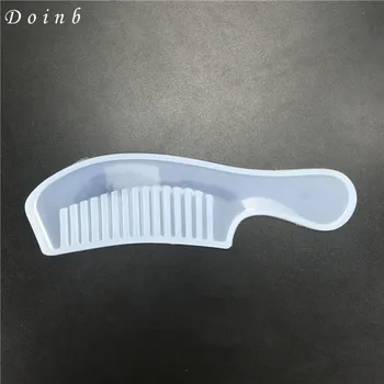 3D-gennemsigtig UV-resin silikone kam skimmel epoxy skimmel DIY smykkefremstilling af harpiks skimmel