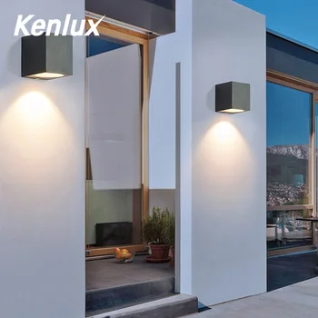 Kenlux led væglamper 5W 10W udendørs led lys vandtæt Bygning, Udvendige Indgangen Balkon Have let Aluminium Veranda Lampe 14507