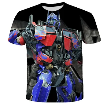 Sommer Mode 3D, Optimus Prime, T-Shirt Børn, Sjovt Spil T-shirt Børn, Dreng, Pige Tøj Cool Oversize Tshirt Tops Tees 150047