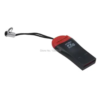Fløjte USB 2.0-T-flash-HUKOMMELSE CARD READER TIL USB 2.0 ADAPTER TIL MICRO SD-KORT, SDHC, SDXC TF 1000PCS/MASSE 15736