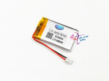 LiPo Genopladeligt Batteri 603048 med JSO 1,25 mm 2pin 3,7 V Lithium-Polymer-900mAh For Mp3-Kamera, bluetooth GPS 159147