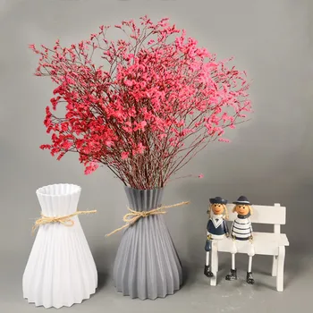 2021 Nye Hjem Dekoration Plast Retro Vase Hot Salg Blomst Arrangement Vase Blomst Milano Blomst ваза для цветов 1672