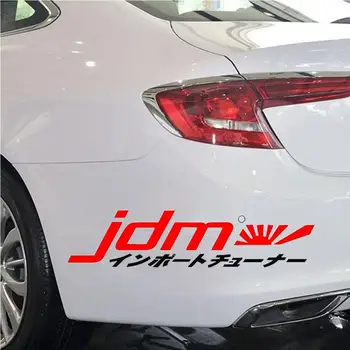 JDM Japanske Ord til Bilen Krop Vindue Reflekterende Mærkater Mærkat Dekoration автомобильные товары наклейки на авто Tilbehør