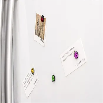 6stk Mini-Mariehøne køleskabsmagneter Kreative Køleskab Magnetiske Klistermærker Vaskemaskine klimaanlægget Hjem Dekorationer c50 2198