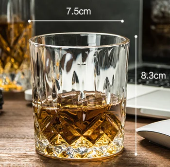 Kreative Gennemsigtig Luksus Blyfri Square Glas Vin Flaske Whisky-Karaffel Alkohol Container Pourer Vin Karaffel For Bar 272
