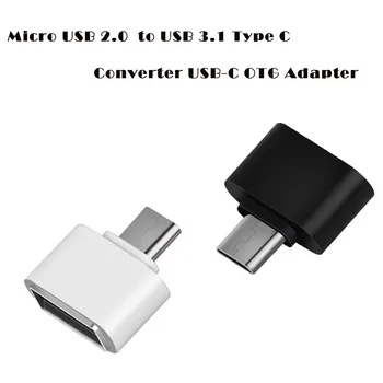 Mikro-USB 2.0 Kvinde Til USB-3.1 Type C Mandlige Konverter USB-C-OTG-Adapteren Bærbare USB Type C 3.0 2817