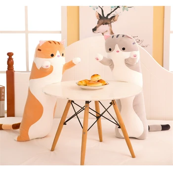 50 cm Blød/Søde /Bløde /Lange Cat/pude/Bomuld Dukke Toy Kontor Frokost Sove Pude Julegaver fødselsdagsgaver Piger Gaver 3489
