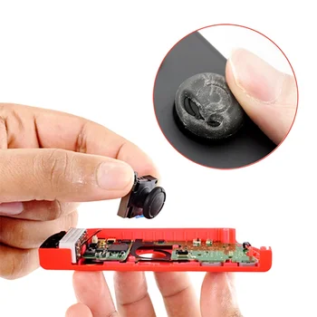 16pc Joycon Joysticket Udskiftning 3D Analoge Stick til Nintendo Skifte Omfatter Skruetrækkere Metal Spænder Thumb Stick Caps 4424