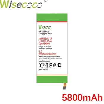 Wisecoco BL-T24 5800mAh Nyt Batteri Til LG K220 X Power K220ds K220dsk K220dsz K220y K220z Ls755 Telefon af Høj Kvalitet 460