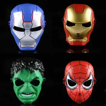 Marvel Avengers Maske Ingen Funktion Hulk, Iron Man Spiderman Masker, Figurer, Legetøj, Cosplay Halloween Rekvisitter 5038