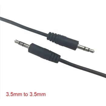 0,5 m/1m 3,5 mm til 3,5 mm Aux-Stik Mandlige forlængerledning AUX Audio-stik Kabel-hovedtelefon Hovedtelefoner Til Computeren, MP3-afspiller 5111