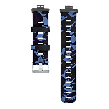 14 Stilarter Farverige Maleri Rem Silikone Sport Watchbands For Huawei Se FIT Udskiftning af Tilbehør til Mænd, Kvinder Mode Rem 54962