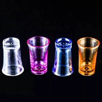 Plast Farve Vin Glas, Akryl Kugle Plast Hvid Vin Glas Cocktail Shot Glas Spiritus Bar Kreative Sluge Cup 59323