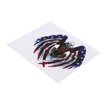 American Bald Eagle Amerikanske Flag Decal Bil Reflekterende Mærkat Vandtæt Tilbehør 59764