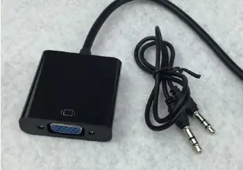HDMI-kompatibel med VGA kvindelige hul med audio konvertering linje konverter TV / projektor / HD overførsel af data online 62603