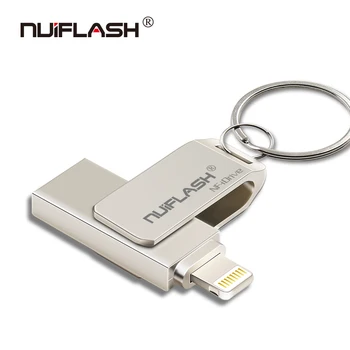 Usb-Flash-Drev, 8GB, 16GB, 32GB, 64GB 128GB Pen-drev, memory stick Til iphone 8 7 Plus 6 6s Plus 5S ipad Pendrive