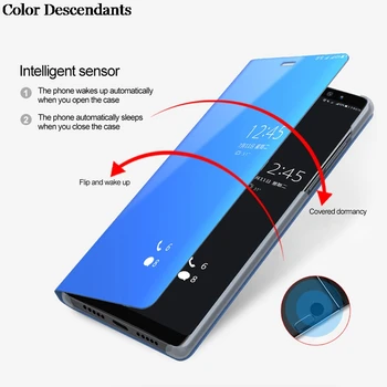 Spejl Udsigt Smart Flip Case Til Huawei P30 Lite Luksus oprindelige Magnetiske fundas huawai P 30 P30Lite MAR-LX1A Læder Telefonens Cover 65120