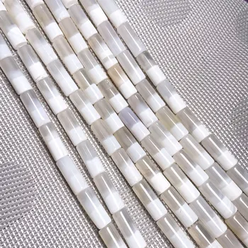 2020 natursten Løse Perler Cylindrisk form agated crystal Afdeling for Smykker DIY-Halskæde-Armbånd, 8x20mm 65992