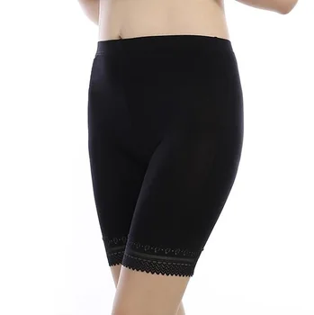 3pcs/meget blød og komfortabel modal materiale boxer shorts sikkerhed bukser til kvinder trusser stor størrelse høj talje ladies' undertøj 69899