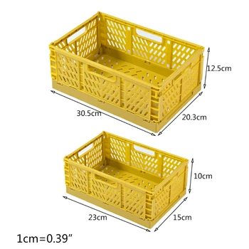 Rektangulært Hul-Ud Storage Basket Plast Mesh Kurvefletning Bruser Skuffe til Badeværelse køkken Bad Kurv Fad 7023