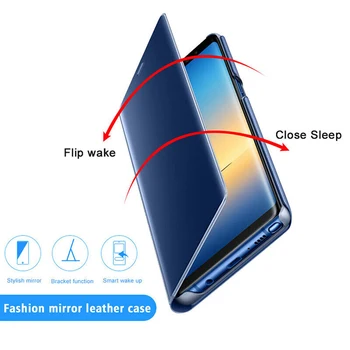 Smart Spejl Phone Case For Samsung A10, A20 A30 A40 A50 A60 A70 A80 A90 Tilfældet For Sumsung Galax A11 A21 A31 A51 A71 A81 Dække 72693