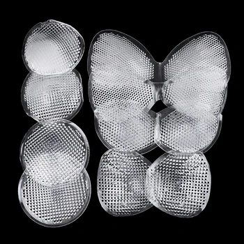 1Pair Honeycomb Silikone Bryst Puder Bløde Bikini Bh-Sæt Runde Puder Forstærker Badedragt Push-up Fuld Åndbart Blødt Bryst Pads 7287