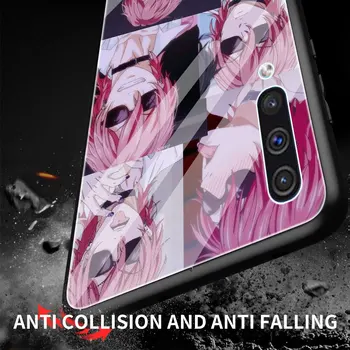 Hærdet Glas Phone Case For Samsung Galaxy A50 A51 A71 A21s A70 A31 A41 A10 A30 A20 A40 A91 Yarichin Club Animationsfilm Dække Coque 73333