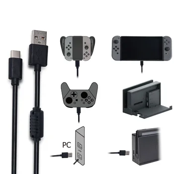 USB-Type-C Opladning Kabel til Nintendo Skifte Joycon Konsollens Gamepad Controller-Data Kabler til at Skifte Til den Netledning, Wire 7481