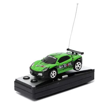 Hot Salg 8 Farver Koks Kan Mini RC Bil Køretøj, Radio Fjernbetjening Micro-Bil Racing 4 Frekvenser For Børn Gaver Gaver 75010