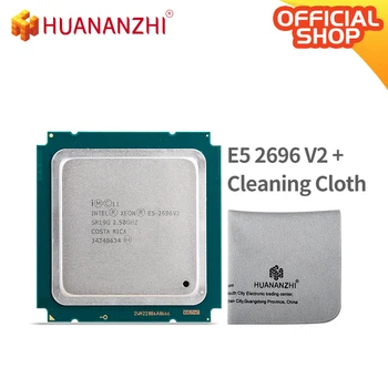 HUANANZHI rengøring klud med Intel Xeon E5 2696 V2 CPU 2,5 G LGA 2011 PC Desktop processor Til X79 bundkort 79979