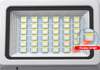 Solar Floodlight LED Udendørs væglampe Have Liggende Lys IP66 Vandtæt RGB Farverige Atmosfære Græsplæne Lamper Fjernbetjening 80149