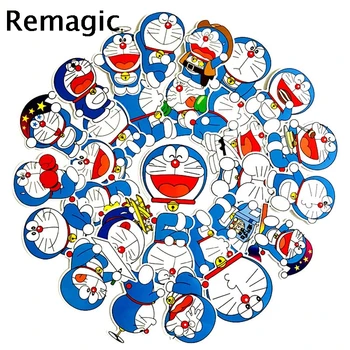 60pcs Vintage tegnefilm Doraemon klassiske 90'er børn Klistermærker pack paster cosplay scrapbooking diy telefon, værdiboks til bærbar hjem dekorationer gave 81486
