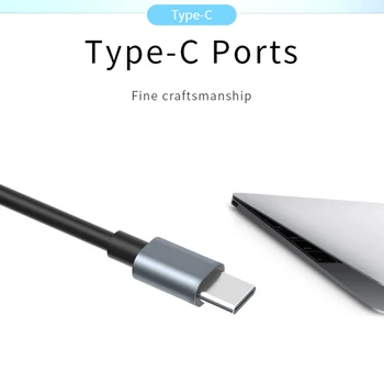 USB Type C-Hub 4K HD-Skærm, USB 3.0 og Type C Data Adapter Kortlæser til MacBook Pro USB-Tilbehør-C Type C 3.0 Splitter 83235