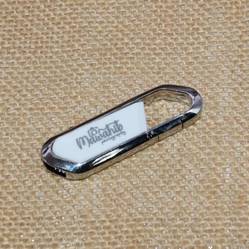Top kvalitet hot salg Metal-USB-flashdrev memory stick pen drive 32GB, 64GB 16GB, 8GB stick med tasten ring gratis fragt 85099