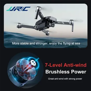 JJRC X19 Drone 5G WiFi FPV 4K HD Dual Kamera Børsteløs Motor, GPS vende Tilbage Positionering Sammenklappelig RC Quadcopter VS SG907MAX Udgivet 9042