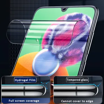 For Samsung Galaxy A71 SM-A715F Hydrogel Film Screen Protector Til Samsung Galaxy A71 5G Film 9H Premium-Ikke Glas 96155