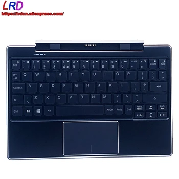 På engelsk Eksterne Docking-Tastatur Nye Originale Med Håndfladestøtten for Lenovo Ideapad Miix 310-10ICR Tablet 5D20M67867 9638