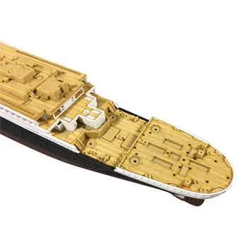 Træ-Dæk til Academy 14214 1/700 Skala R. M. S. Titanic træterrasse med Anker Kæde Model Opgraderet Kit 9725